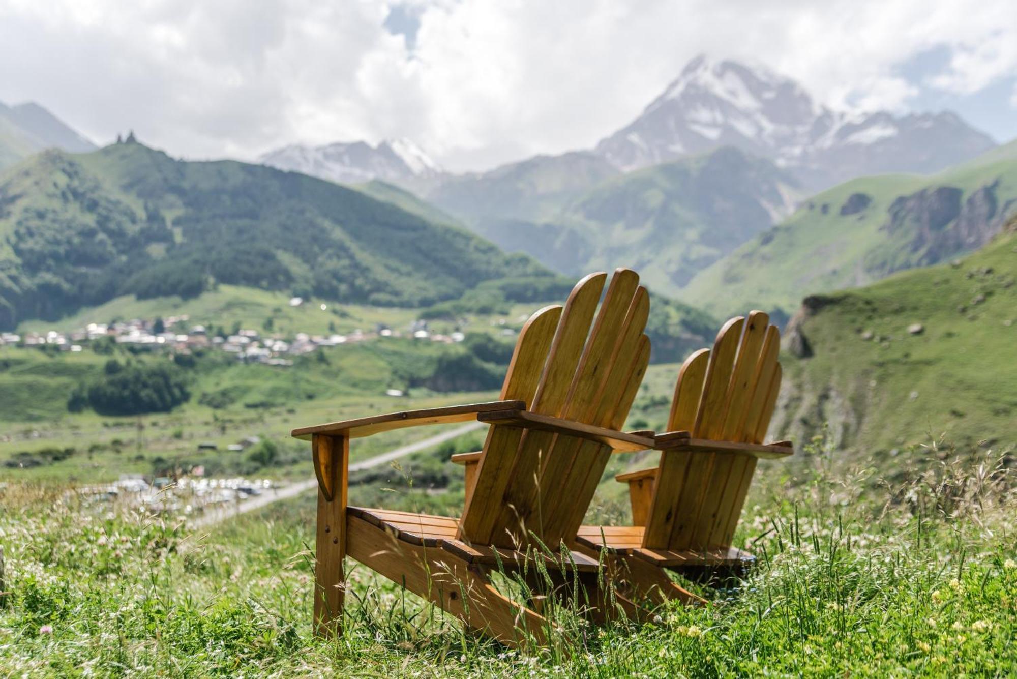 Kazbegi Hills Cottages Exteriör bild